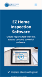 Mobile Screenshot of ezhomeinspectionsoftware.com